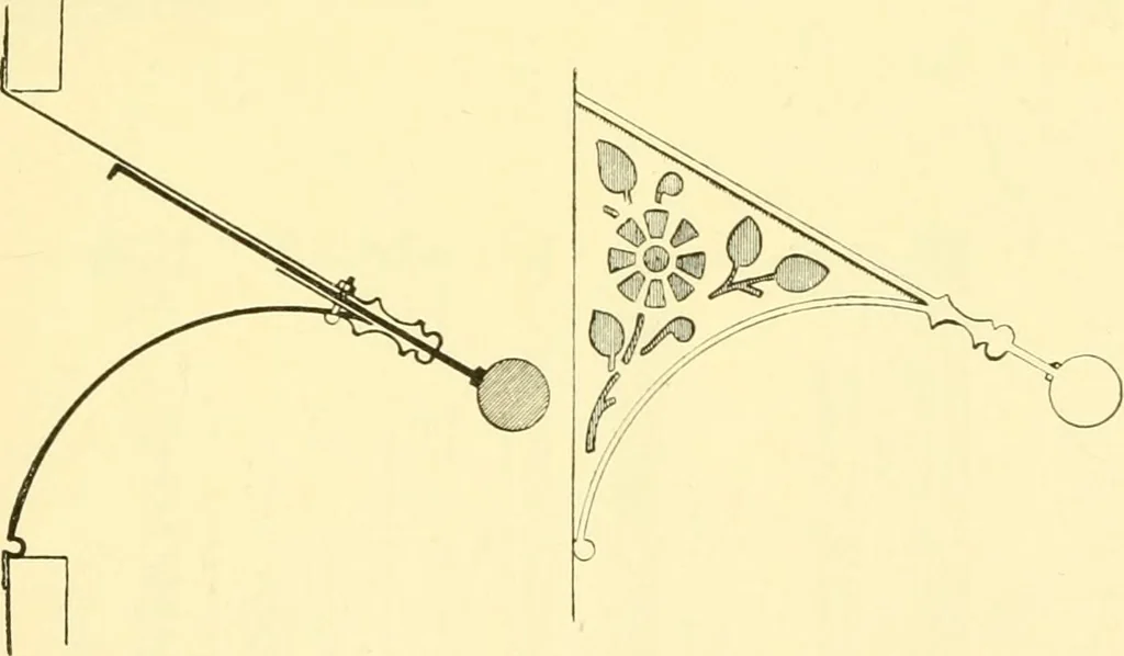 An illustration from The open fireplace in all ages, 1886, leaf 238