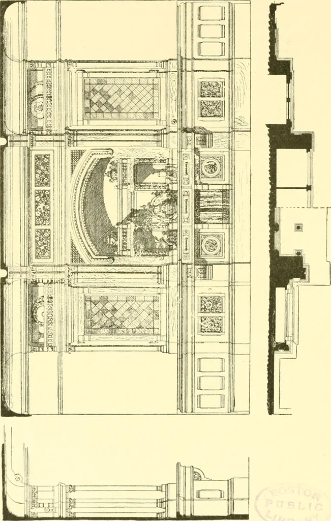 An illustration from The open fireplace in all ages, 1886, leaf 263