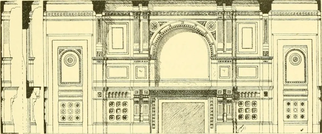 An illustration from The open fireplace in all ages, 1886, leaf 276
