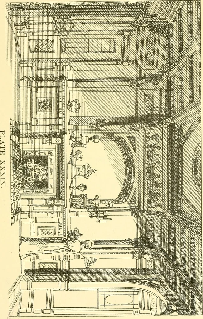An illustration from The open fireplace in all ages, 1886, leaf 290