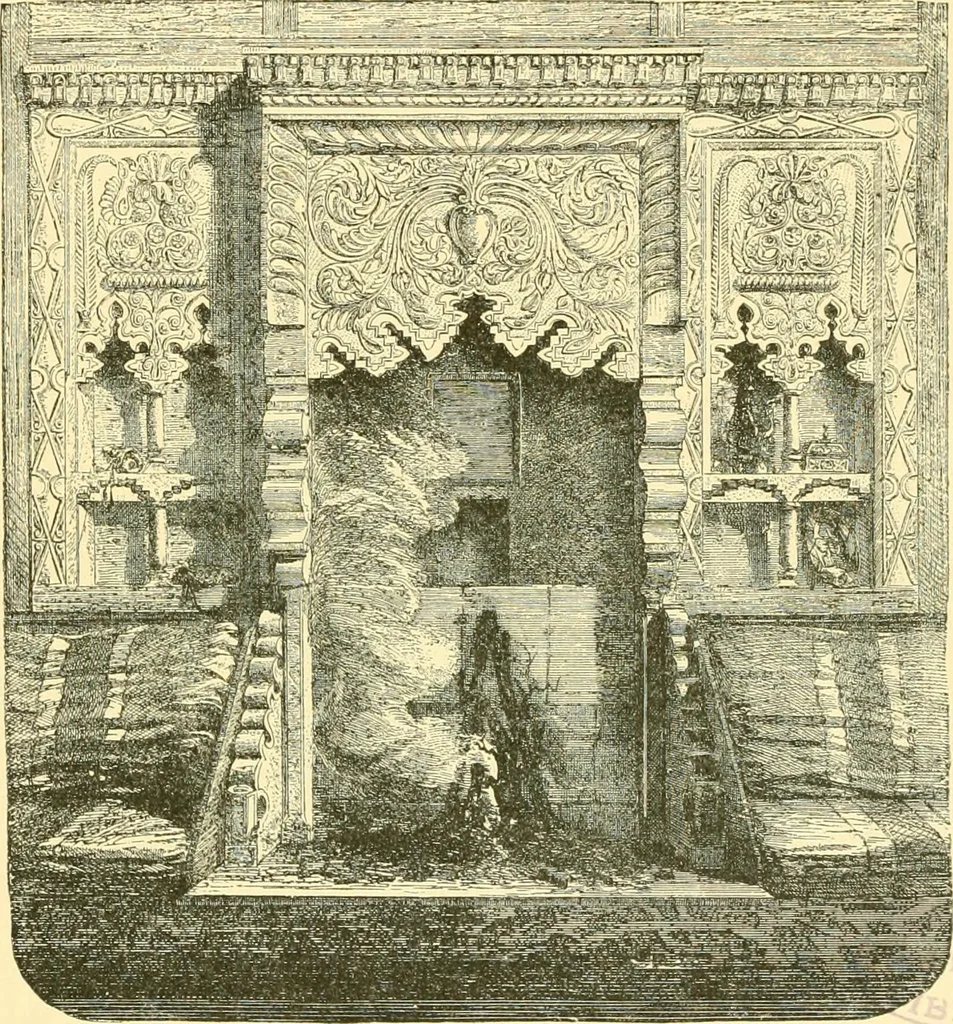 An illustration from The open fireplace in all ages, 1886, leaf 30