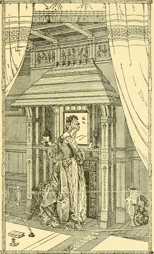 An illustration from The open fireplace in all ages, 1886, leaf 310