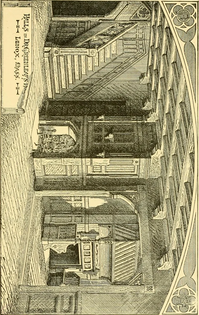 An illustration from The open fireplace in all ages, 1886, leaf 316