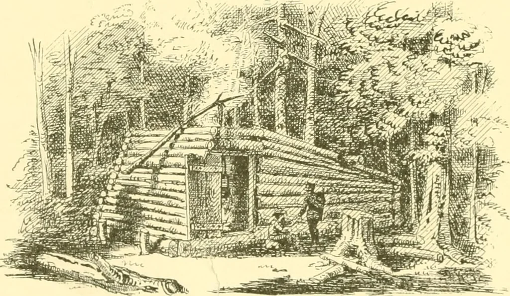 An illustration from The open fireplace in all ages, 1886, leaf 47
