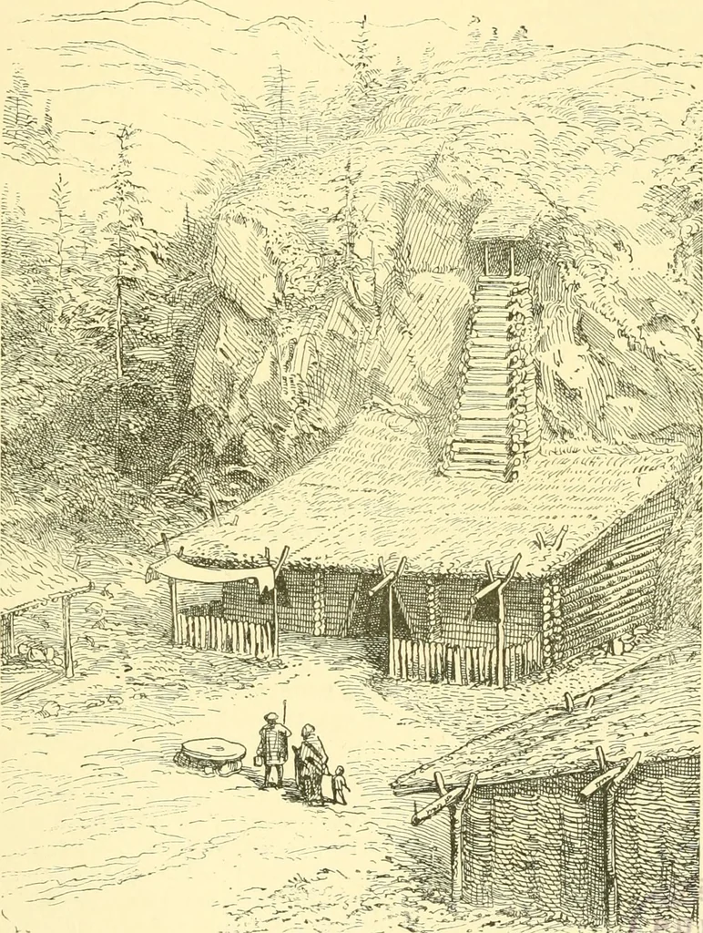 An illustration from The open fireplace in all ages, 1886, leaf 48