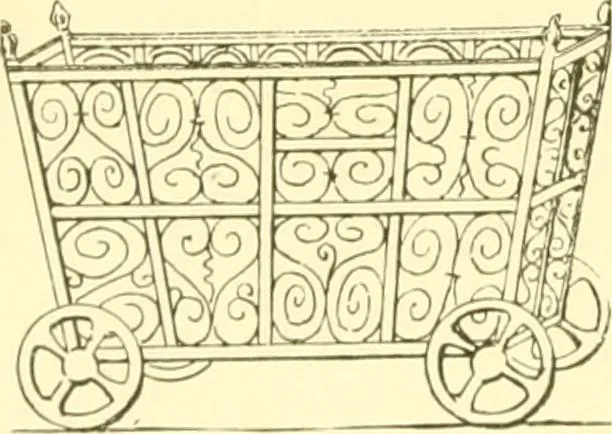 An illustration from The open fireplace in all ages, 1886, leaf 49