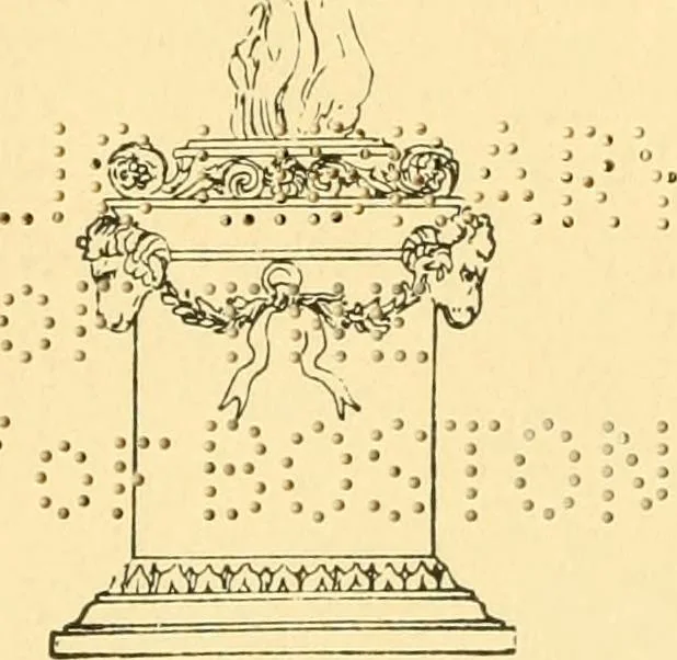 An illustration from The open fireplace in all ages, 1886, leaf 6