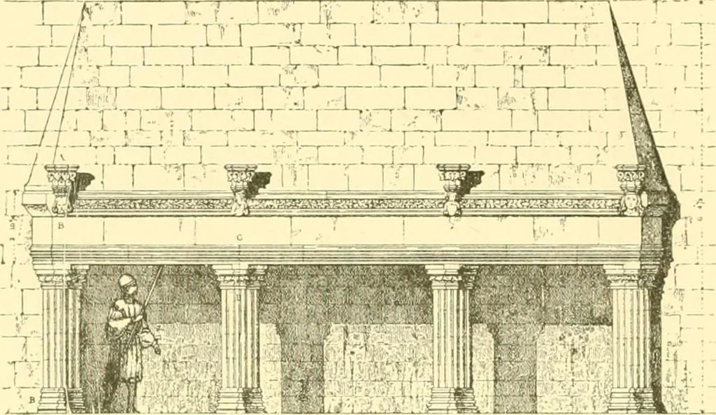 An illustration from The open fireplace in all ages, 1886, leaf 63