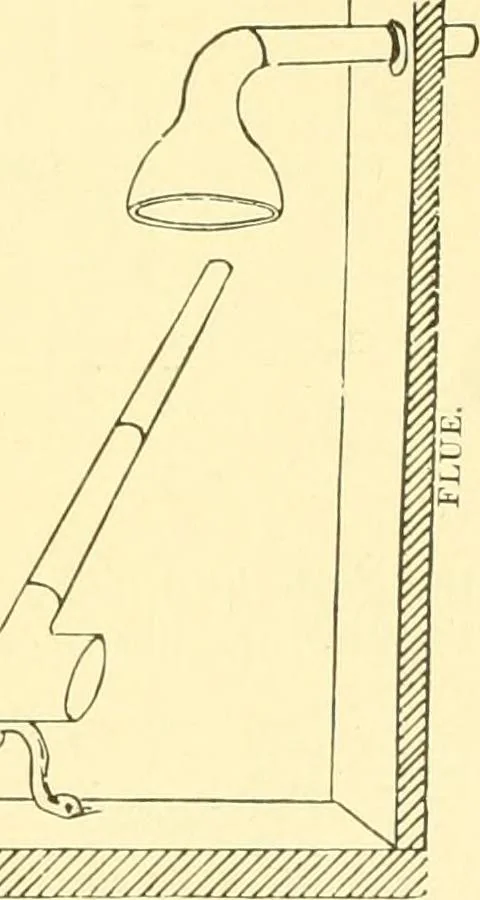 An illustration from The open fireplace in all ages, 1886, leaf 70