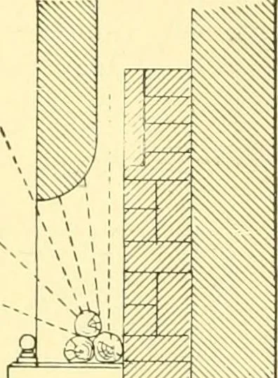 An illustration from The open fireplace in all ages, 1886, leaf 76