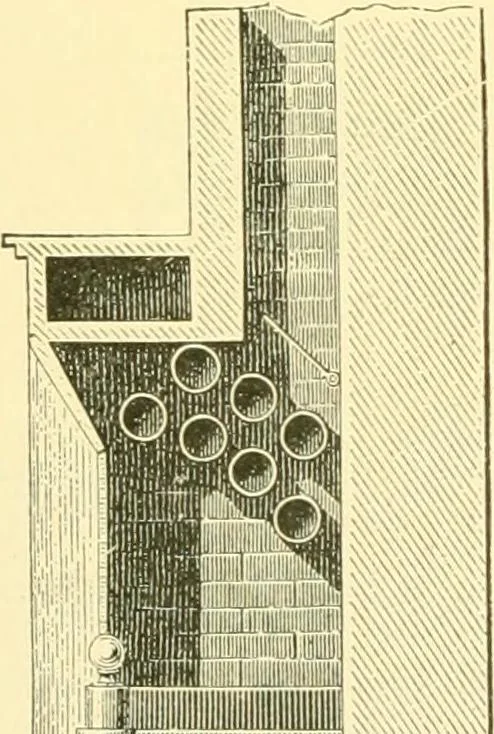 An illustration from The open fireplace in all ages, 1886, leaf 88