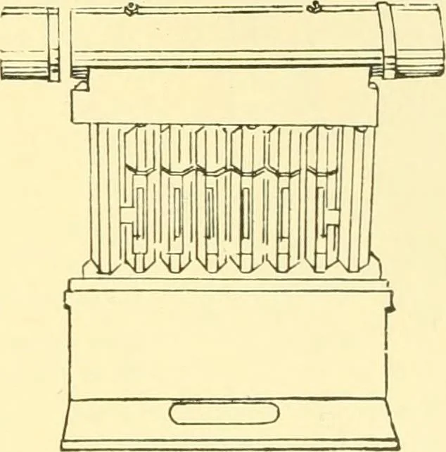 An illustration from The open fireplace in all ages, 1886, leaf 92