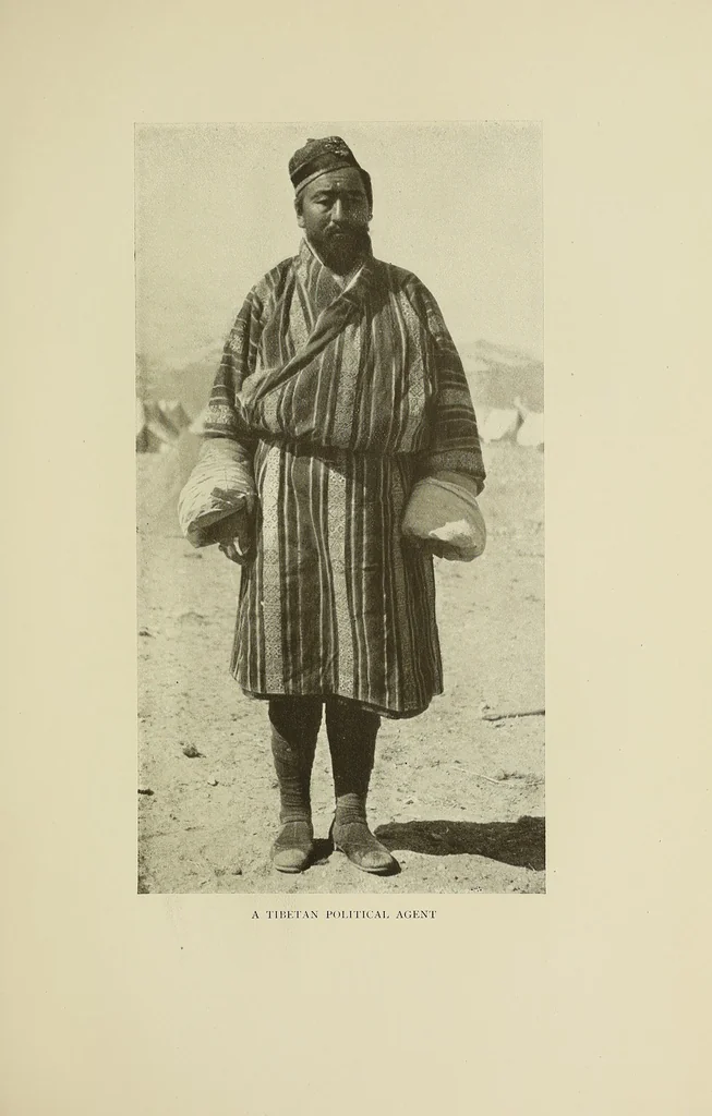 An illustration from The opening of Tibet : an account of Lhasa and the country and people of central Tibet and of the progress of the mission sent there by the English government in the year 1903-4, 1905, leaf 283