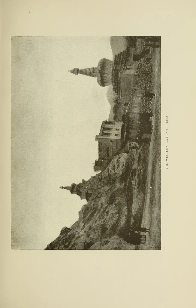 An illustration from The opening of Tibet : an account of Lhasa and the country and people of central Tibet and of the progress of the mission sent there by the English government in the year 1903-4, 1905, leaf 401