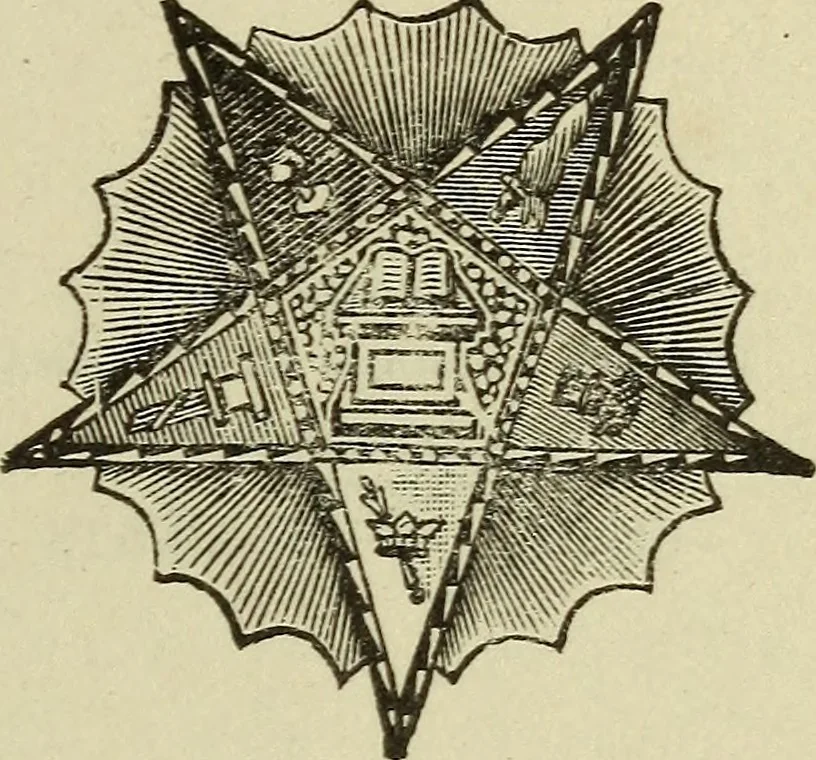 An illustration from Opening and retiring march for officers, O. E. S., 1917, leaf 2