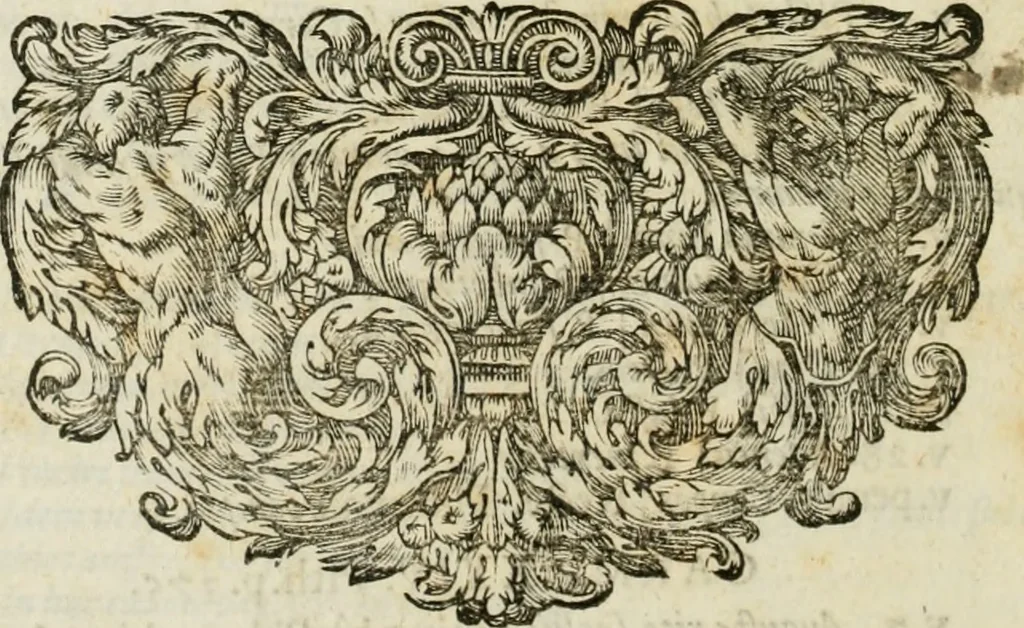 An illustration from Opera historica et philologica, sacra et profana. In quibus historia Boica, res augustanae, conversio & passio ss. martyrum Afrae, Hilariae, Dignae [et al.] ... continentur, 1682, leaf 1135