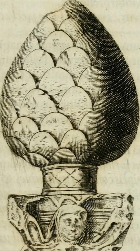 An illustration from Opera historica et philologica, sacra et profana. In quibus historia Boica, res augustanae, conversio & passio ss. martyrum Afrae, Hilariae, Dignae [et al.] ... continentur, 1682, leaf 380