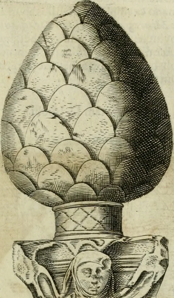 An illustration from Opera historica et philologica, sacra et profana. In quibus historia Boica, res augustanae, conversio & passio ss. martyrum Afrae, Hilariae, Dignae [et al.] ... continentur, 1682, leaf 498