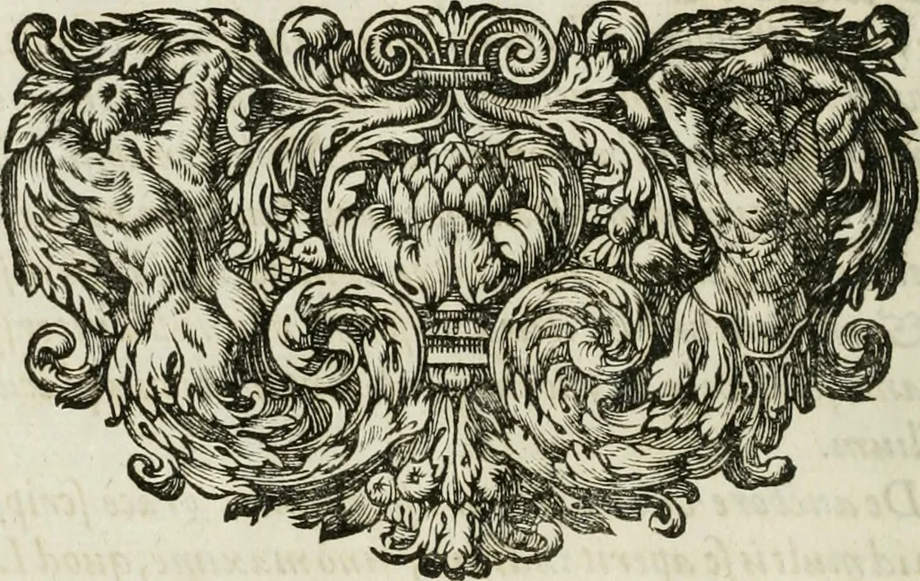 An illustration from Opera historica et philologica, sacra et profana. In quibus historia Boica, res augustanae, conversio & passio ss. martyrum Afrae, Hilariae, Dignae [et al.] ... continentur, 1682, leaf 815