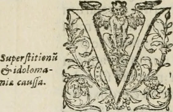 An illustration from Opera Ioan. Goropii Becani, hactenus in lucum non edita: nempe, Hermathena, Heiroglyphica, Vertumnus, Gallica, Francica, Hispanica, 1580, leaf 339