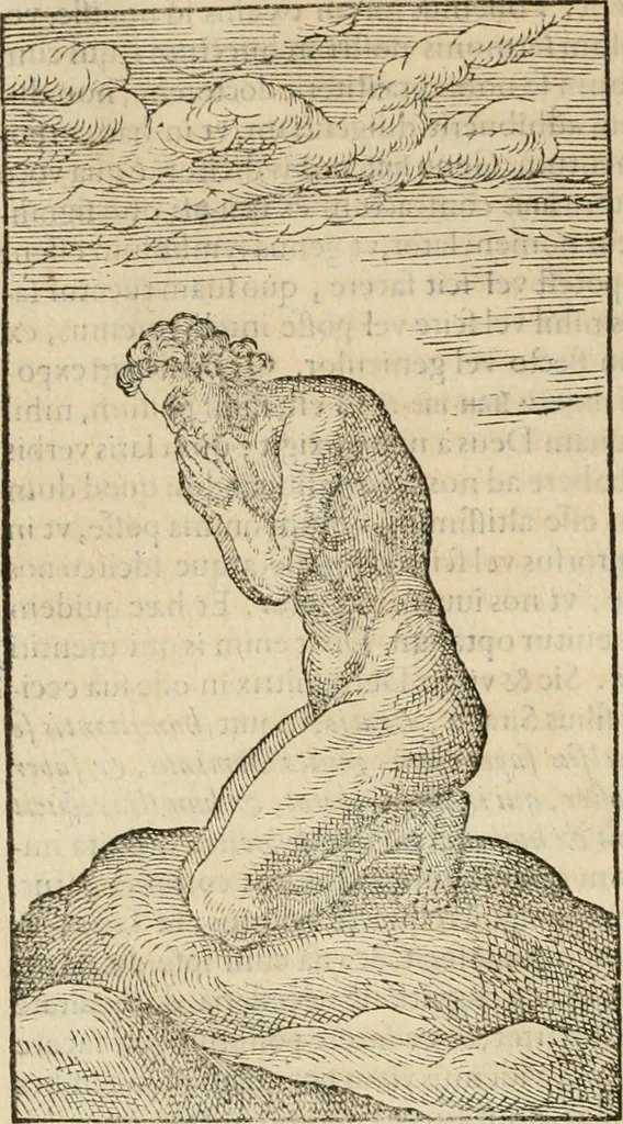 An illustration from Opera Ioan. Goropii Becani, hactenus in lucum non edita: nempe, Hermathena, Heiroglyphica, Vertumnus, Gallica, Francica, Hispanica, 1580, leaf 427