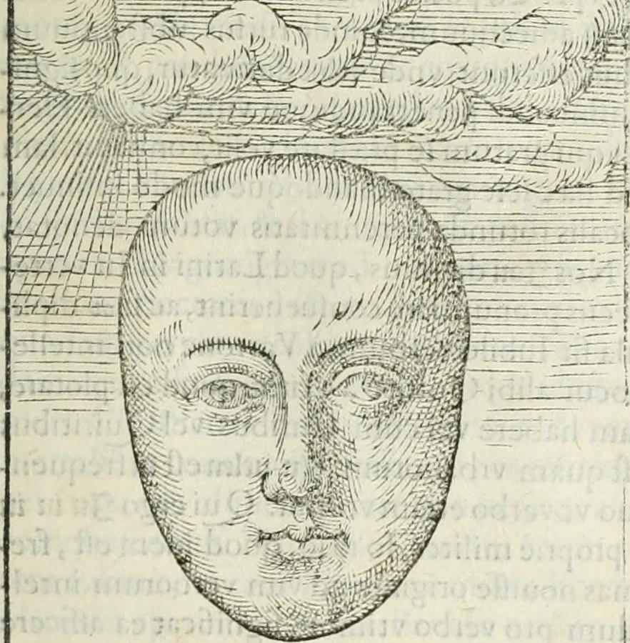 An illustration from Opera Ioan. Goropii Becani, hactenus in lucum non edita: nempe, Hermathena, Heiroglyphica, Vertumnus, Gallica, Francica, Hispanica, 1580, leaf 466
