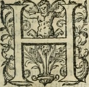 An illustration from Opera Ioan. Goropii Becani, hactenus in lucum non edita: nempe, Hermathena, Heiroglyphica, Vertumnus, Gallica, Francica, Hispanica, 1580, leaf 54