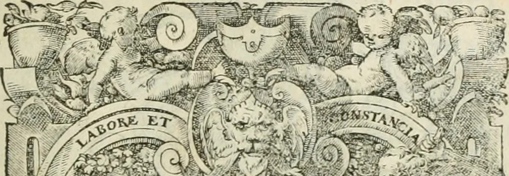 An illustration from Opera Ioan. Goropii Becani, hactenus in lucum non edita: nempe, Hermathena, Heiroglyphica, Vertumnus, Gallica, Francica, Hispanica, 1580, leaf 564