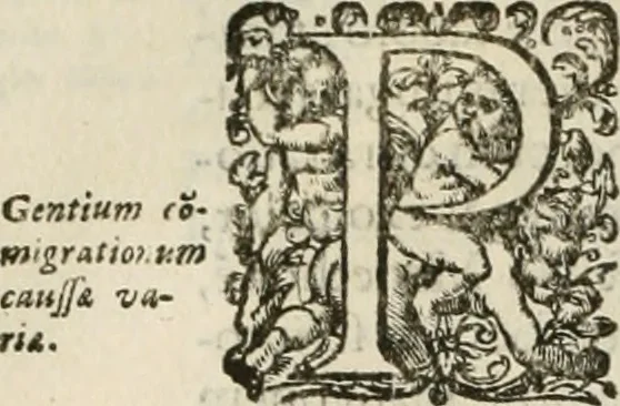 An illustration from Opera Ioan. Goropii Becani, hactenus in lucum non edita: nempe, Hermathena, Heiroglyphica, Vertumnus, Gallica, Francica, Hispanica, 1580, leaf 905