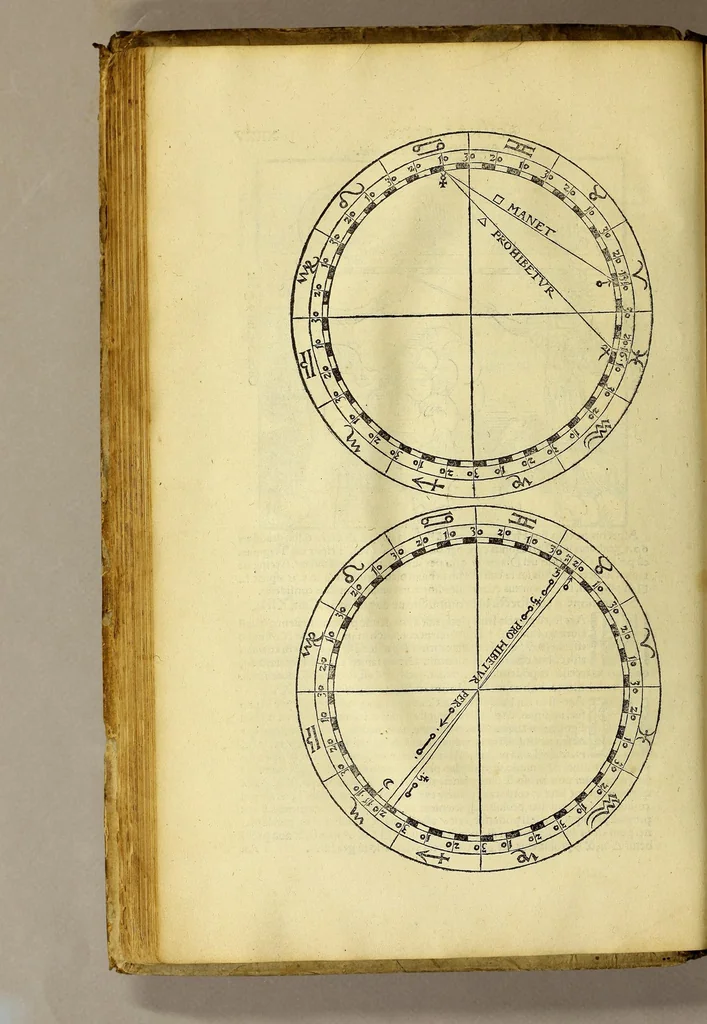 An illustration from Opera mathematica Ioannis Schoneri Carolostadii in unum uolumen congesta, et publicæ utilitati studiosorum omnium, ac celebri famæ Norici nominis dicata., 1561, leaf 94