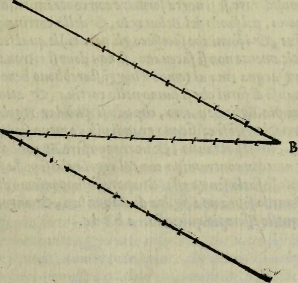 An illustration from Opera nvova di fortificare, offendere et difendere : et far gli alloggiamenti campali, secondo l'uso di guerra : aggiontovi nel fine vn trattato de gl'essamini de' bombardieri, & di far fuochi arteficiati : cosa molto vtile e dilettevole, 1564, leaf 42