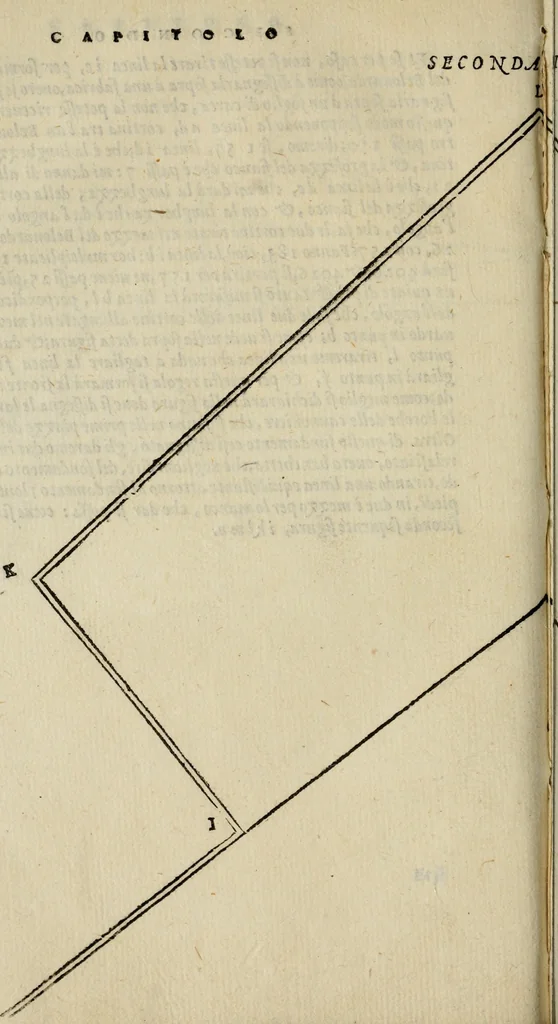 An illustration from Opera nvova di fortificare, offendere et difendere : et far gli alloggiamenti campali, secondo l'uso di guerra : aggiontovi nel fine vn trattato de gl'essamini de' bombardieri, & di far fuochi arteficiati : cosa molto vtile e dilettevole, 1564, leaf 53