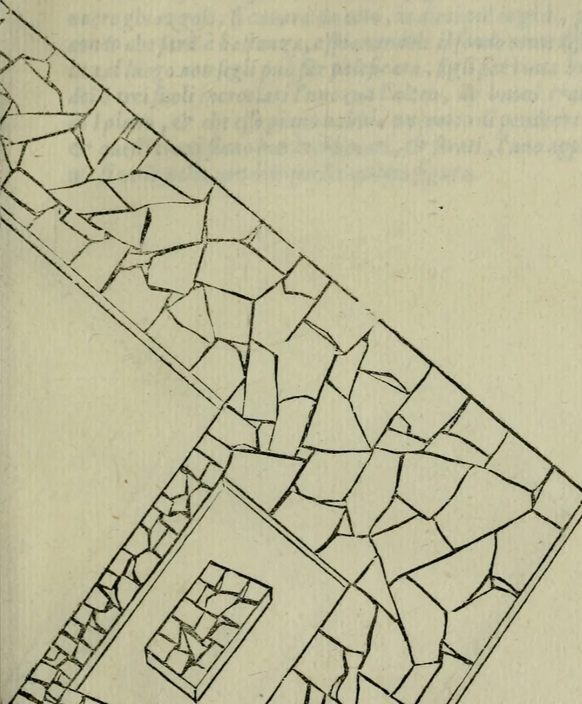 An illustration from Opera nvova di fortificare, offendere et difendere : et far gli alloggiamenti campali, secondo l'uso di guerra : aggiontovi nel fine vn trattato de gl'essamini de' bombardieri, & di far fuochi arteficiati : cosa molto vtile e dilettevole, 1564, leaf 62