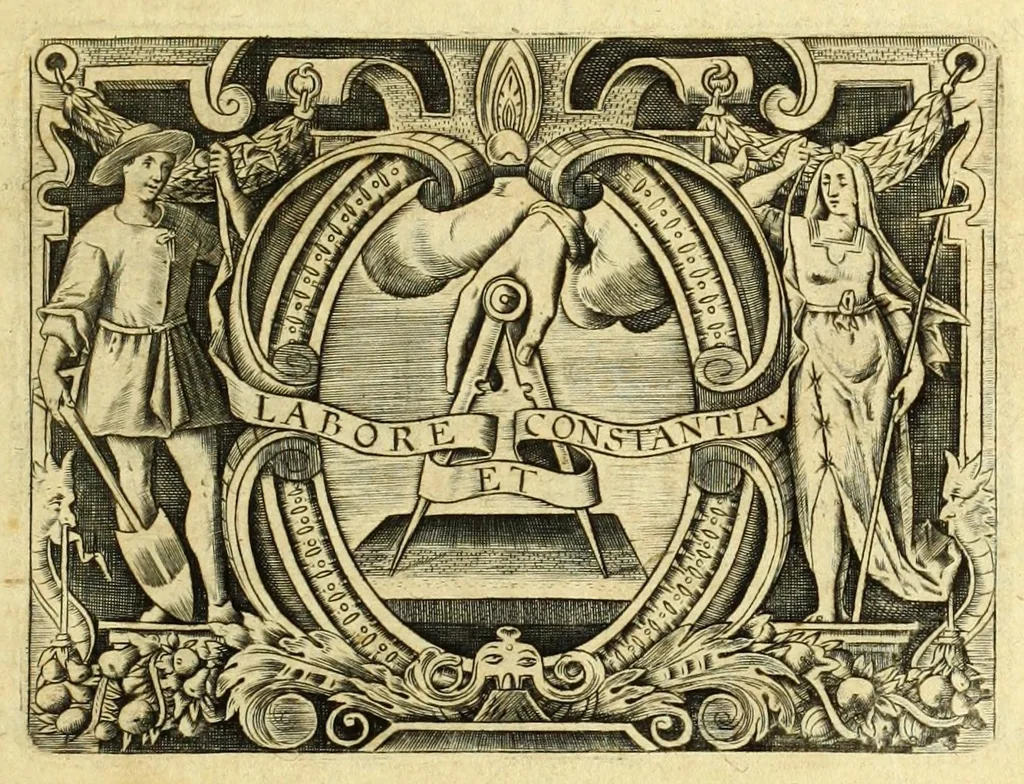 An illustration from Opera omnia, septem tomis distincta, postremum aucta & recognita, 1614, leaf 15