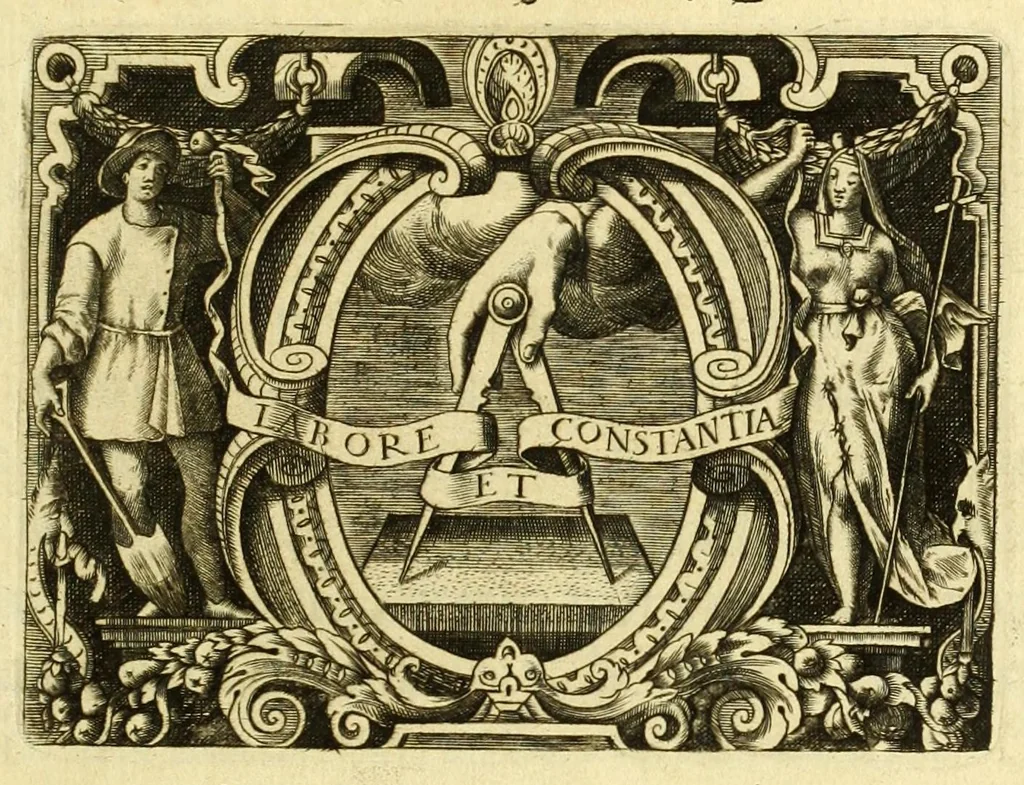 An illustration from Opera omnia, septem tomis distincta, postremum aucta & recognita, 1614, leaf 371