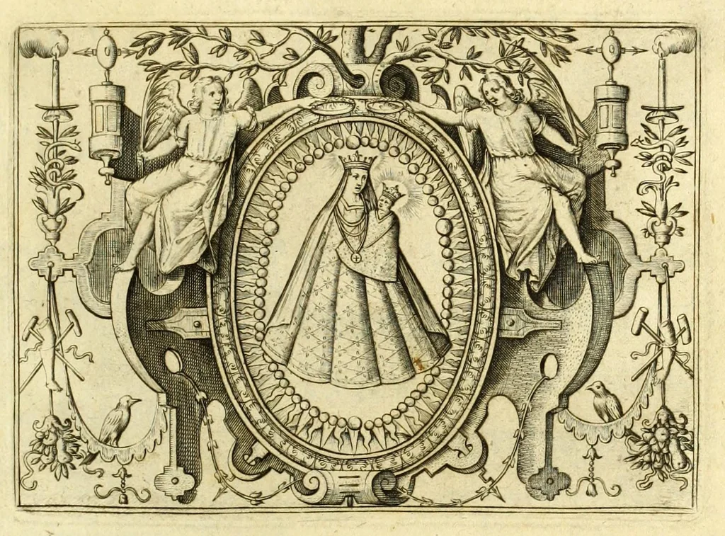 An illustration from Opera omnia, septem tomis distincta, postremum aucta & recognita, 1614, leaf 583