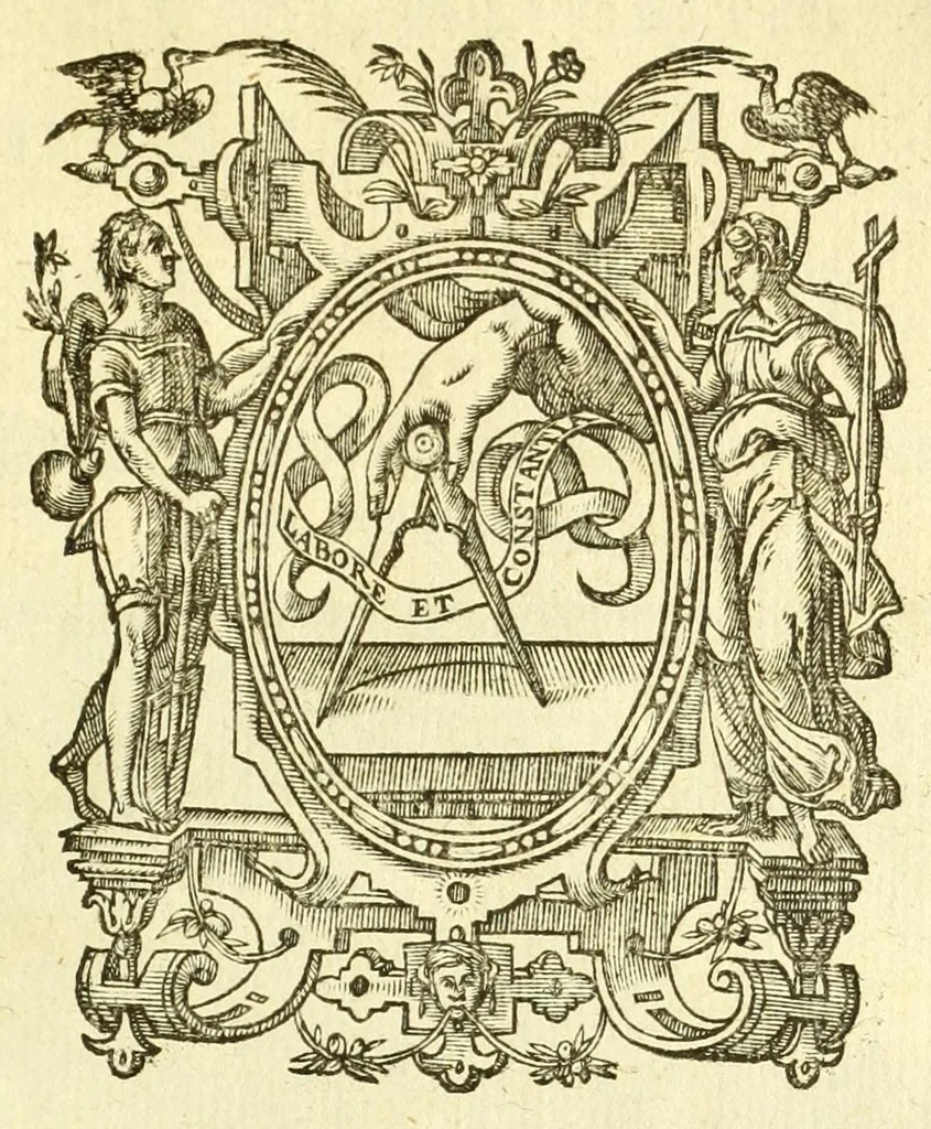 An illustration from Opera omnia, septem tomis distincta, postremum aucta & recognita, 1614, leaf 669