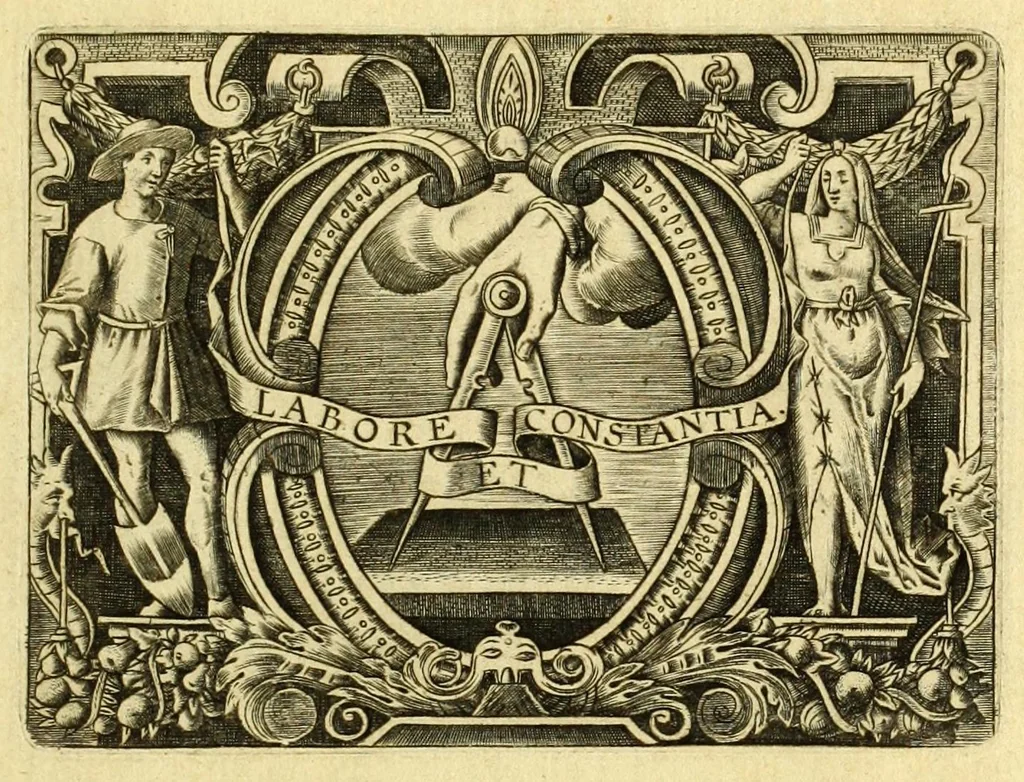 An illustration from Opera omnia, septem tomis distincta, postremum aucta & recognita, 1614, leaf 671