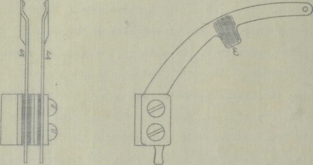 An illustration from Operation and adjustments of the automatic three wire telephone, 1915, leaf 53