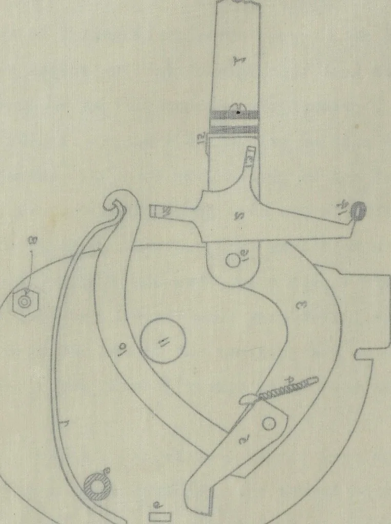 An illustration from Operation and adjustments of the automatic three wire telephone, 1915, leaf 71