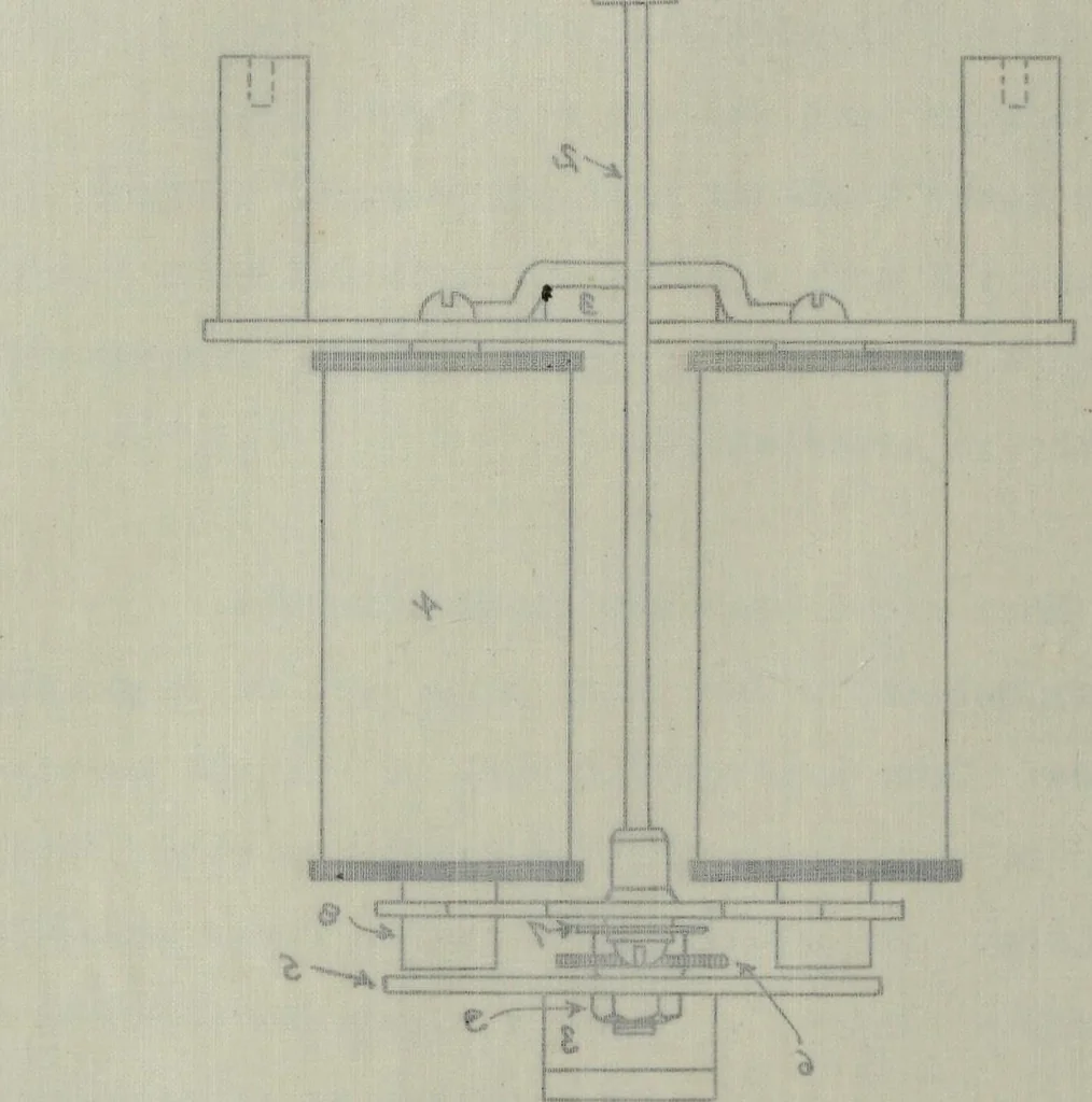 An illustration from Operation and adjustments of the automatic three wire telephone, 1915, leaf 99