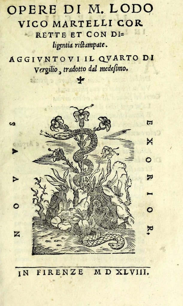 An illustration from Opere, 1548, leaf 5