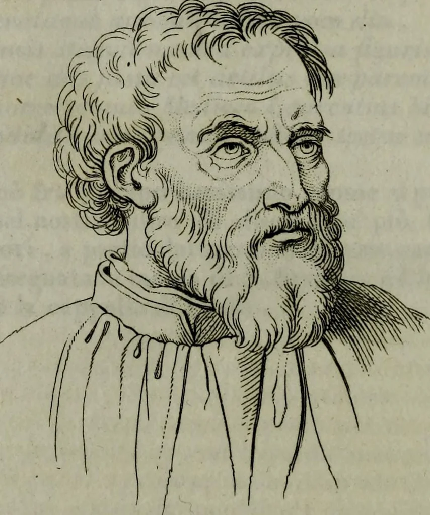 An illustration from Opere de Giorgio Vasari, 1822, leaf 345