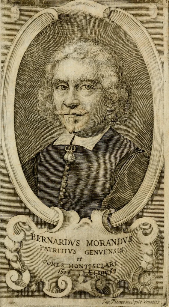 An illustration from Opere del conte Bernardo Morando, nobile genovese, diuise in quattro tomi .., 1662, leaf 14