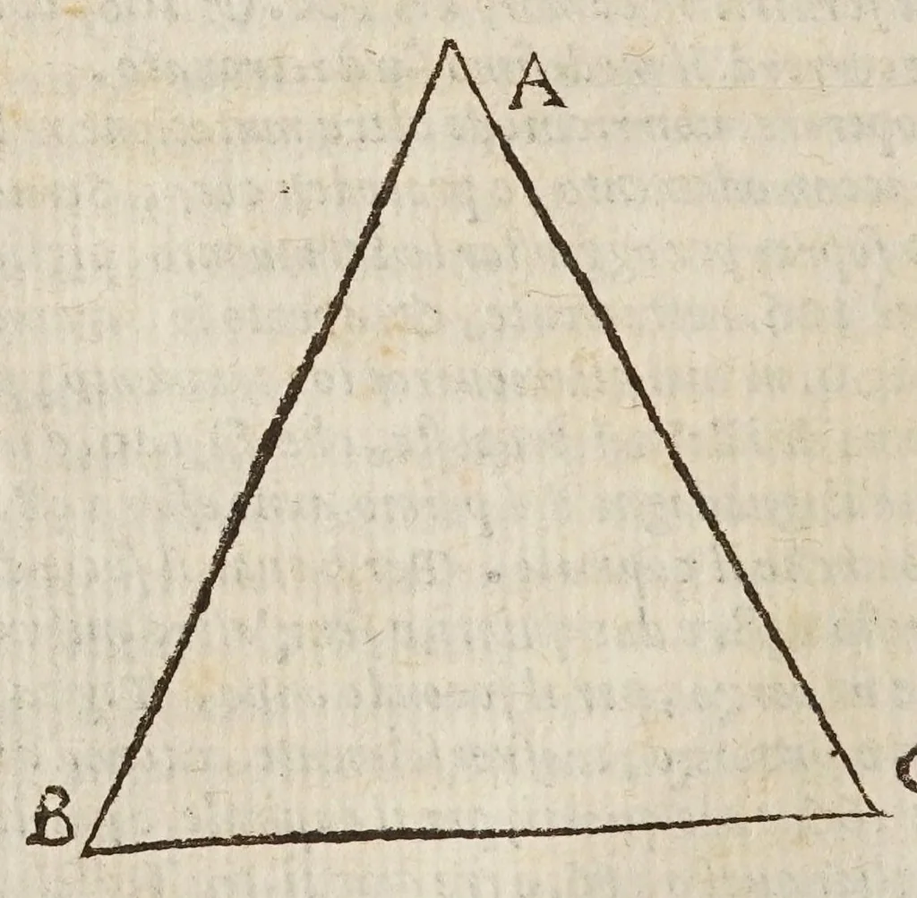 An illustration from Opere di Galileo Galilei ..., 1656, leaf 44