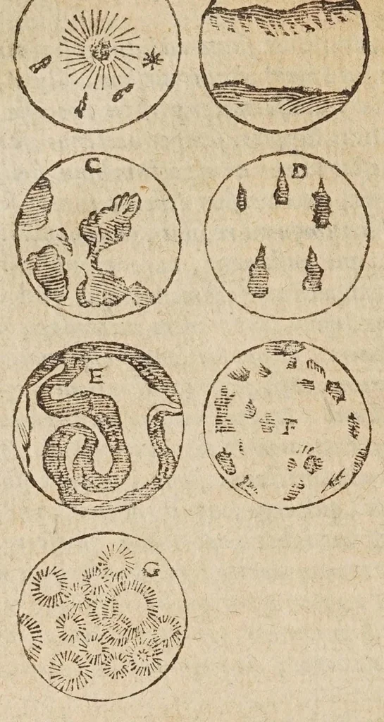 An illustration from Opere di Galileo Galilei ..., 1656, leaf 220