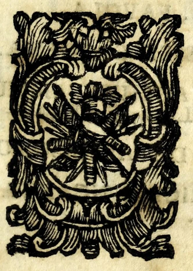 An illustration from Opere di Giulio Cesare Cortese in lingua napoletana : in questa XV. impressione purgate con somma accuratezza da infiniti errori, che le rendevano manchevoli, e difettose, e ridotte alla vera perfezione dell'autore, 1666, leaf 15