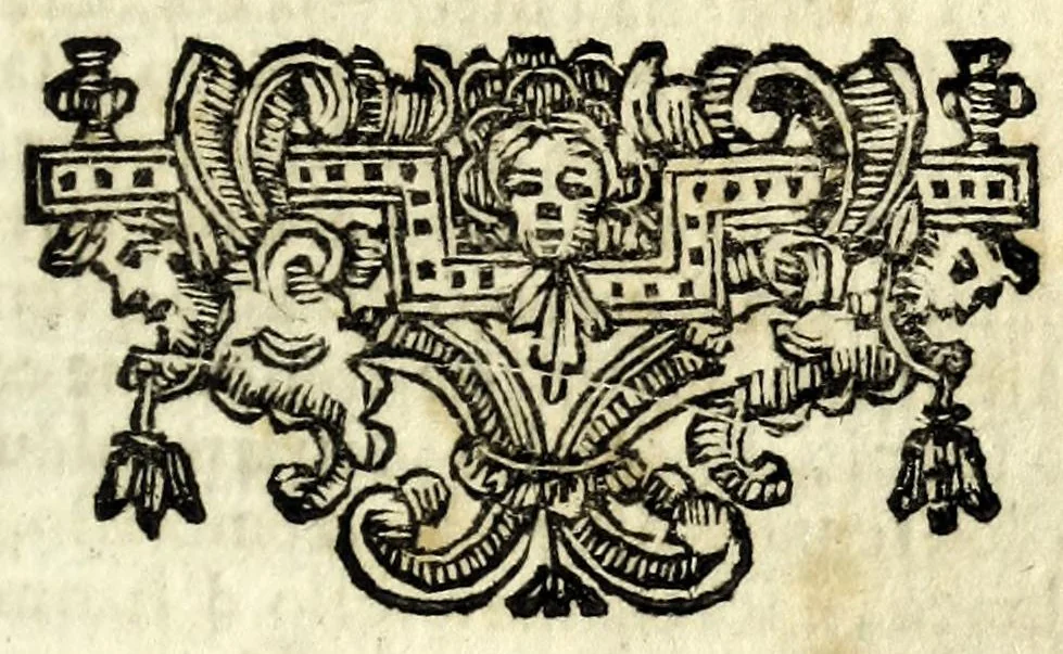 An illustration from Opere di Giulio Cesare Cortese in lingua napoletana : in questa XV. impressione purgate con somma accuratezza da infiniti errori, che le rendevano manchevoli, e difettose, e ridotte alla vera perfezione dell'autore, 1666, leaf 323