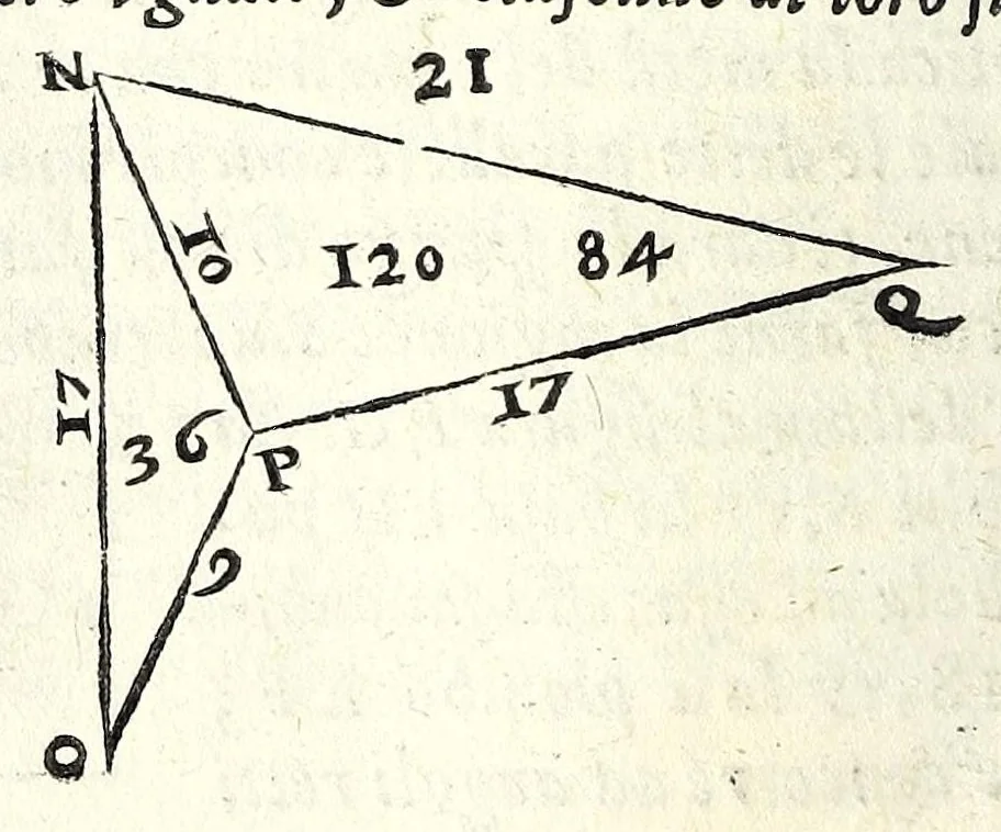 An illustration from Opere di Orontio Fineo del Delfinato : diuise in cinque parti - arimetica, geometria, cosmografia, & oriuoli, 1587, leaf 300