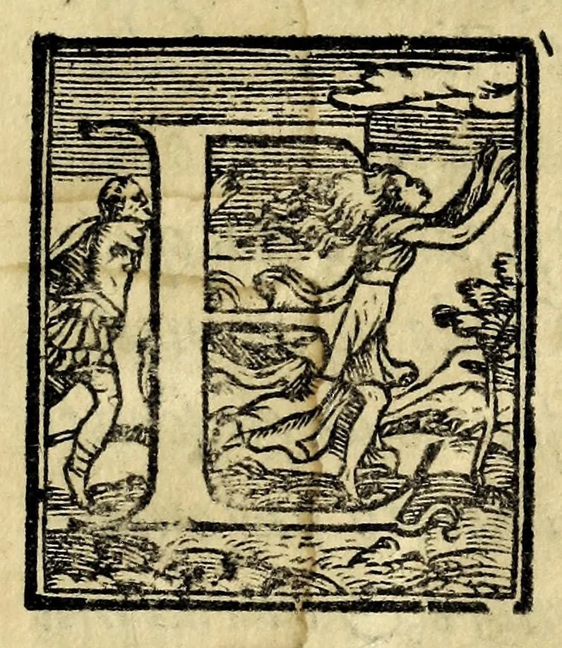 An illustration from Opere di Orontio Fineo del Delfinato : diuise in cinque parti - arimetica, geometria, cosmografia, & oriuoli, 1587, leaf 7